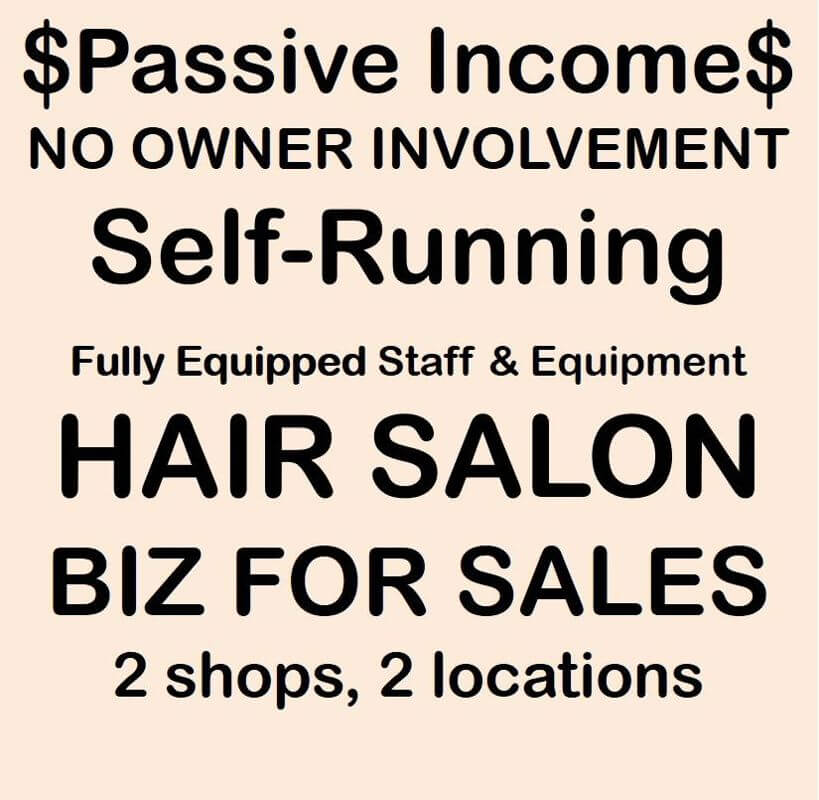 兴旺发 GOLDEN OPPORTUNITY / North Hair Salon (2 Shops, 2 家店面) For Takeover/ Self Running/ Autopilot 