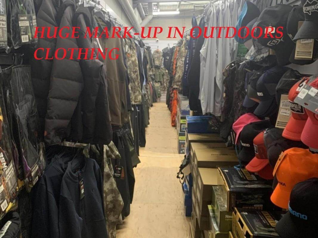 Firearms And Fishing Supplies. Cash Cow business.