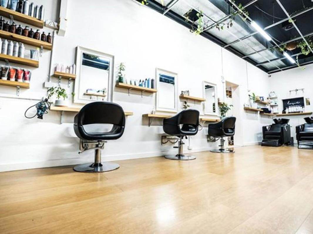 Organic and sustainable hair salon