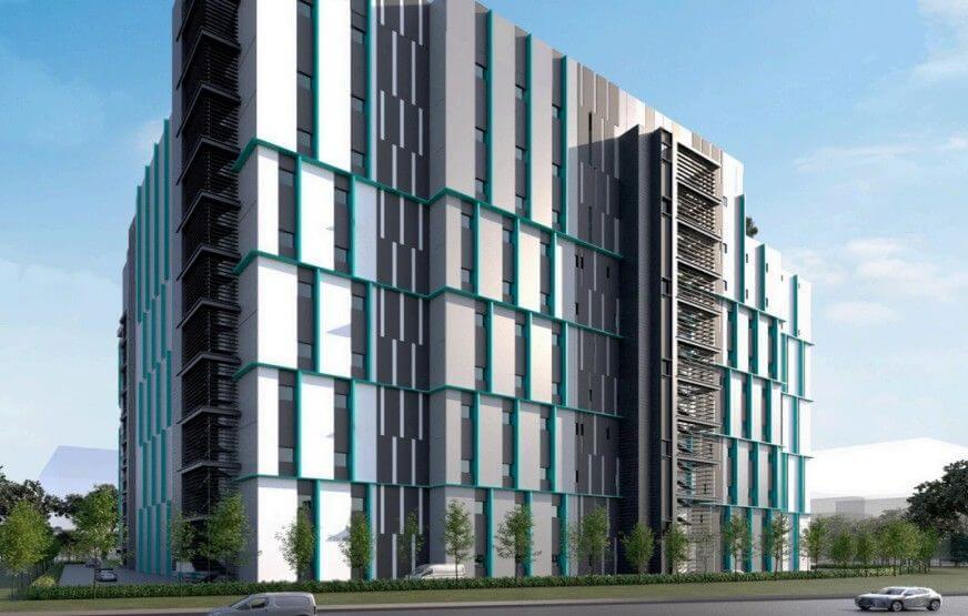 (Expired)6-Storey Ramp-Up Logistics Warehouse With Rooftop Parking Toh Guan Road