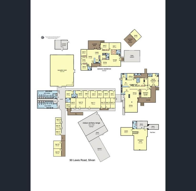 SCHOOL CAMP, GROUP ACCOMMODATION, RETREAT