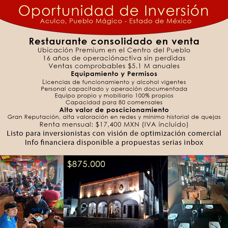 Restaurante Full Operational