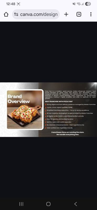 Looking For Take Over Or Franchisee