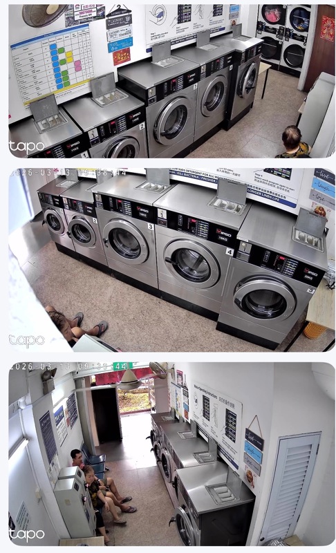 Laundromat's 24 Hours. Facing Main Road