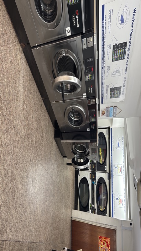 Laundromat's 24 Hours. Facing Main Road