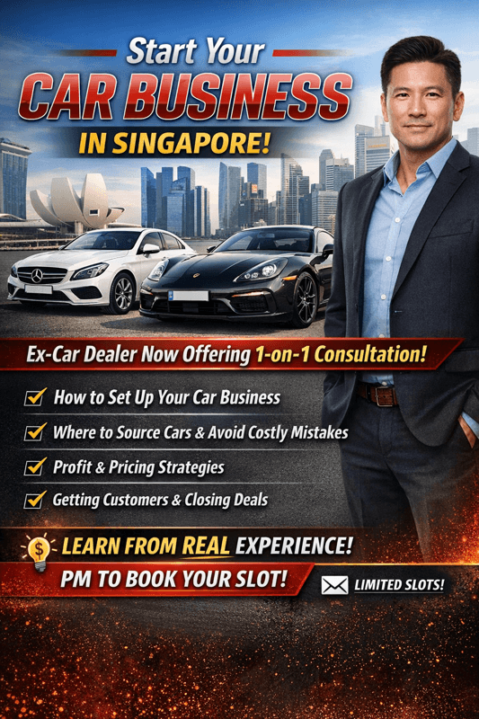 Start Your Car Business In Singapore — The Right Way