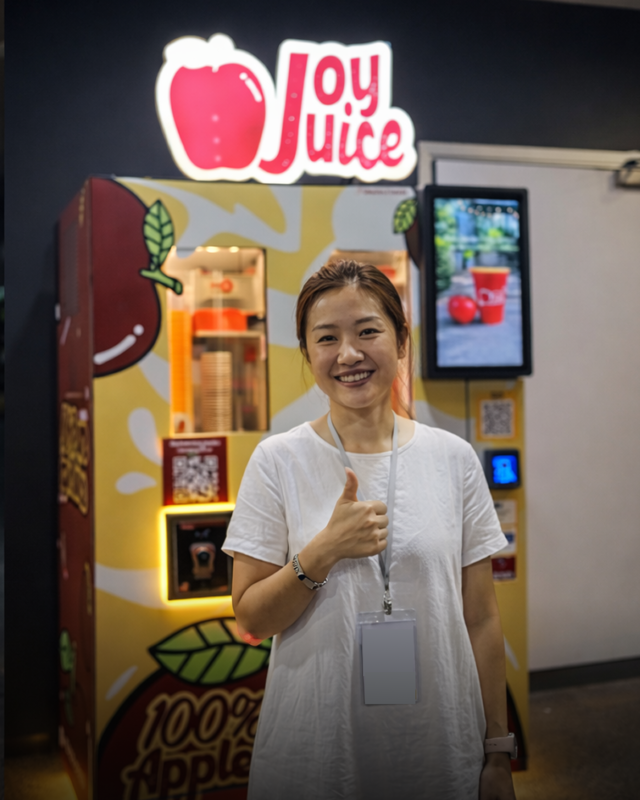 Own An Apple Juice Vending Machine Franchise: 3% - 4% Monthly Returns