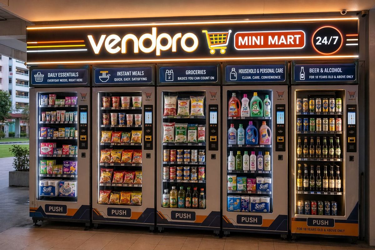 Vending Machine Renting - Low Cost Business + Branding with Guidance & Backend Support
