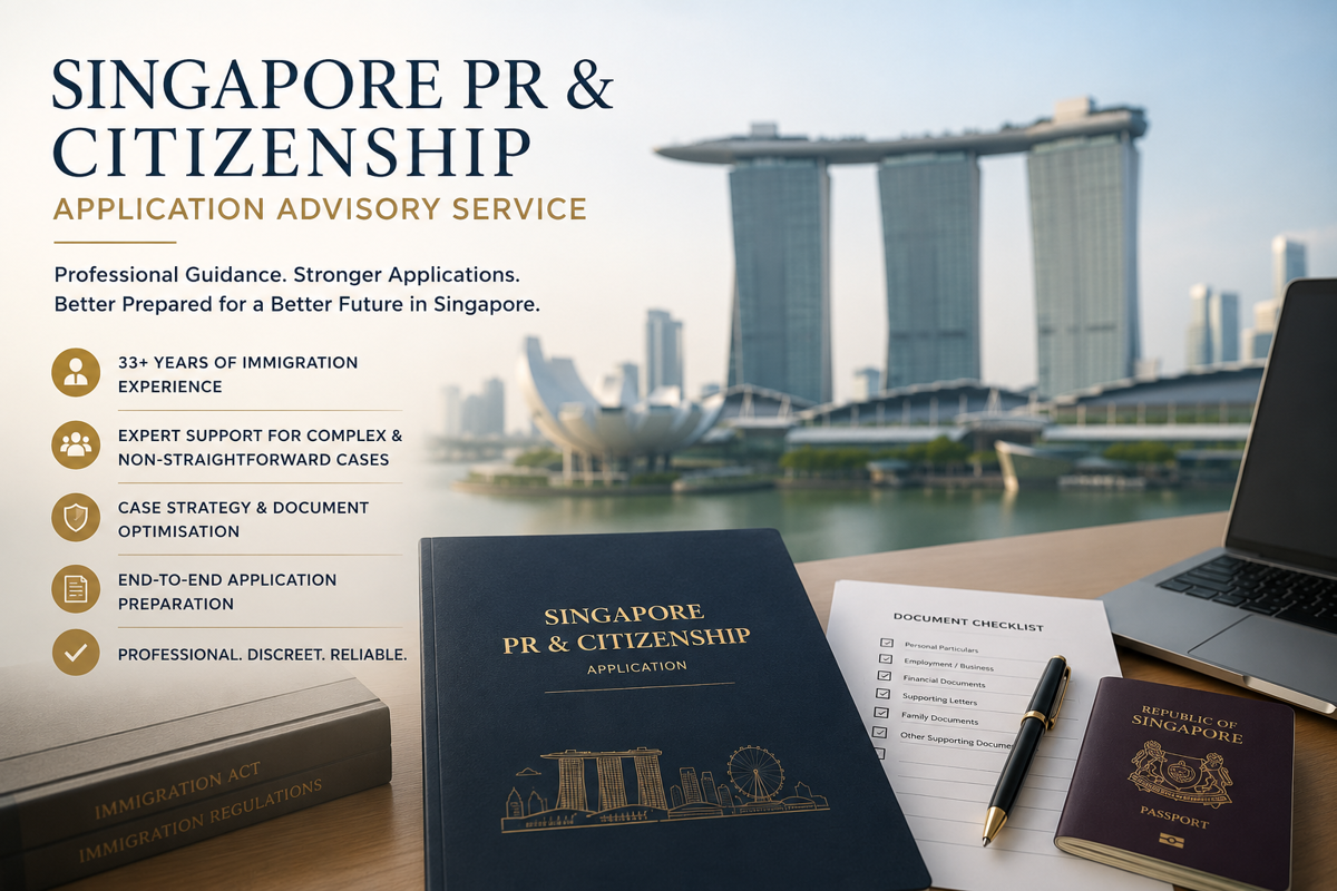 Premium Singapore PR & Citizenship Application Advisory Service