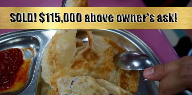(Expired)SOLD--Highly Profitable Prata F&B For Sale (David 91455466)