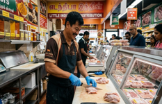 Established Meat Distribution Biz in Little India ! High Margin %