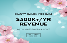 Established Beauty Salon For Sale (Facial / Nail / Eyebrow & More)
