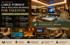 Rare 6,000 Sqft Cat 1 Spa & Wellness Business For Takeover — Taman Jurong