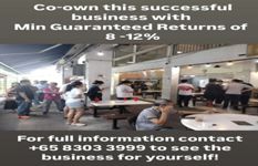 For Singaporeans To Co-Own A Good Profitable Biz And Enjoy Good Passive Income