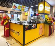 Potato Themed Fast Food Kiosk In A Mall Located In Yishun