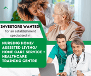 Investors Wanted For Estd Nursing Home/Assisted Living/Homecare Svs + Healthcare Educentre 97498301