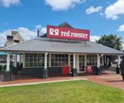 Premium Red Rooster In Gladstone Park