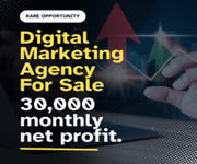 🚀 Profitable Digital Marketing Business For Sale 📈 $30,000 Net Profit | $50,000 Revenue (Monthly)